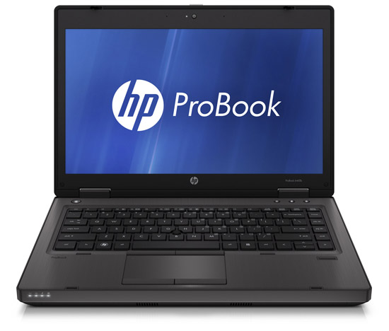 HP ProBook 6460b. Вид спереди
