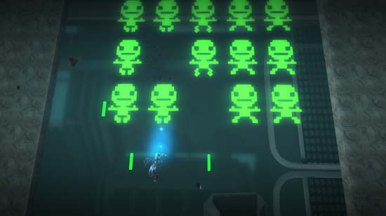 Space Invaders,      LittleBigPlanet 2
