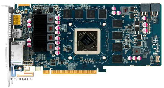 Печатная плата Sapphire HD 6790 1GB GDDR5