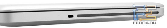 Правый торец Apple MacBook Pro 13,3