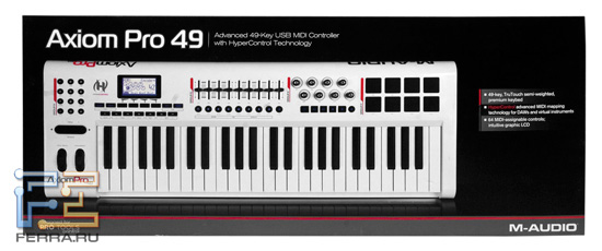 MIDI-клавиатура M-Audio Axiom PRO 49 в коробке