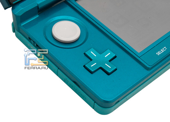 Аналоговый Circle Pad и классический D-Pad Nintendo 3DS