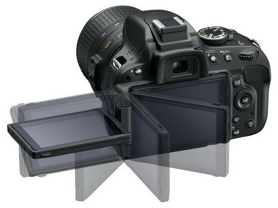 Зеркальная камера Nikon D5100 с поворотным дисплеем