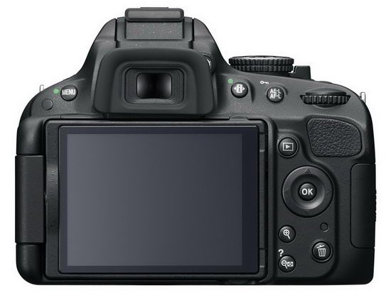 Тыльная часть корпуса Nikon D5100