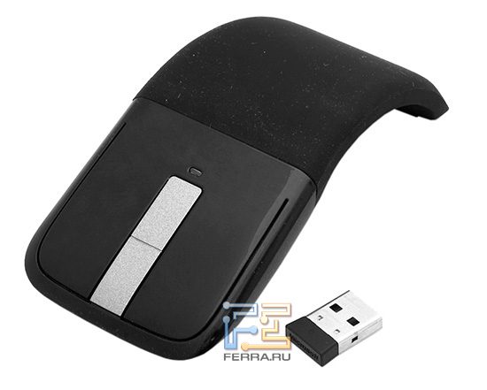 Microsoft Arc Touch Mouse и компактный беспроводной приемник