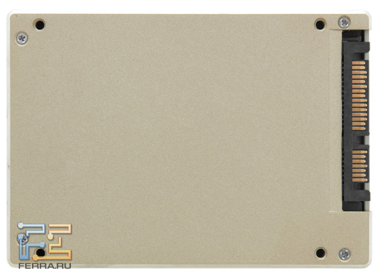 Intel SSD 510, внешность снизу