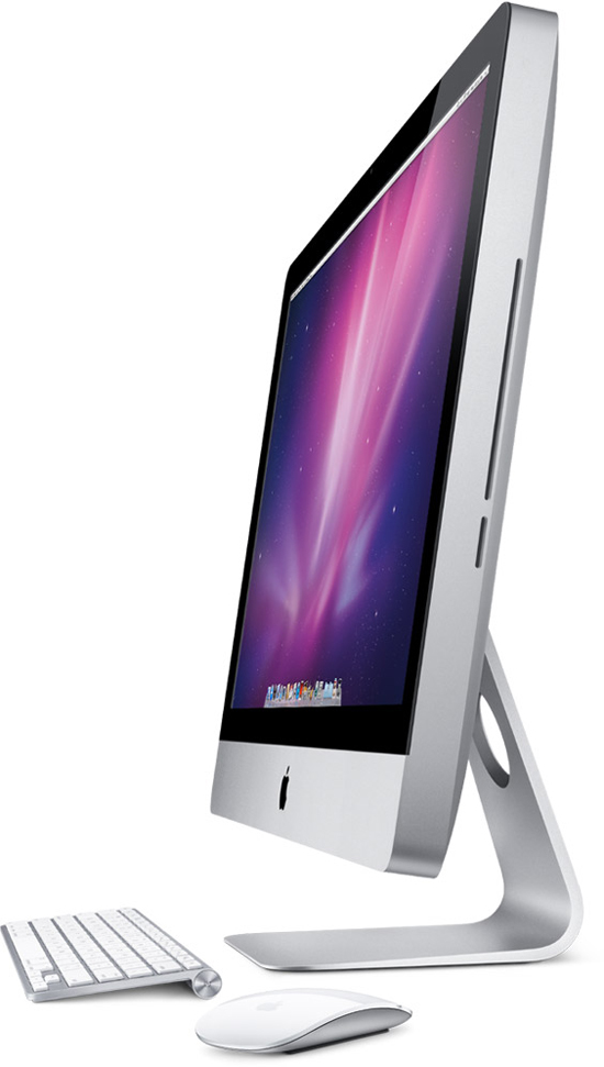 27-дюймовый Apple iMac. Обличье сбоку