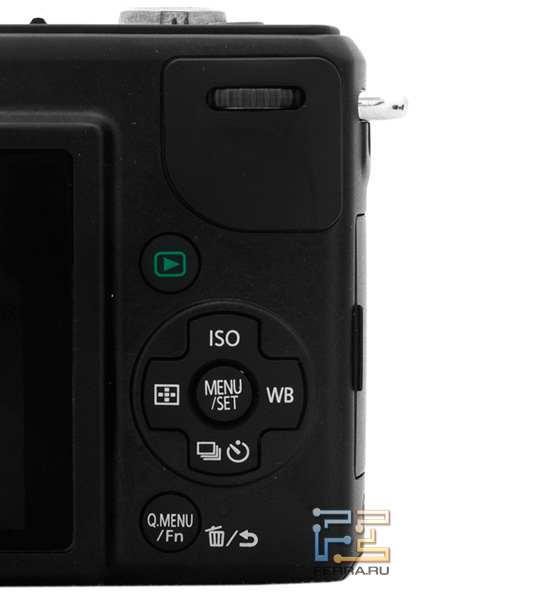 Panasonic Lumix GF2: кнопки управления камерой