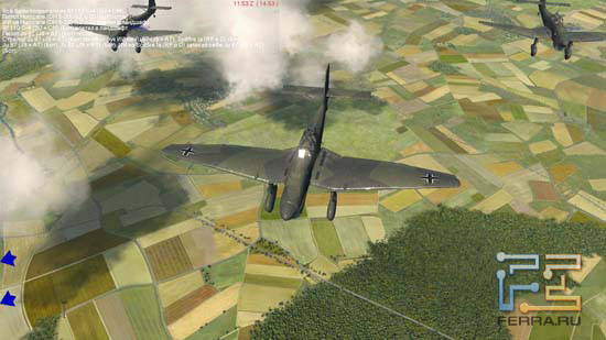 Ил-2 Штурмовик: Битва за Британию - Немецкие самолеты возвращаются на базу после этого благополучно выполненного задания