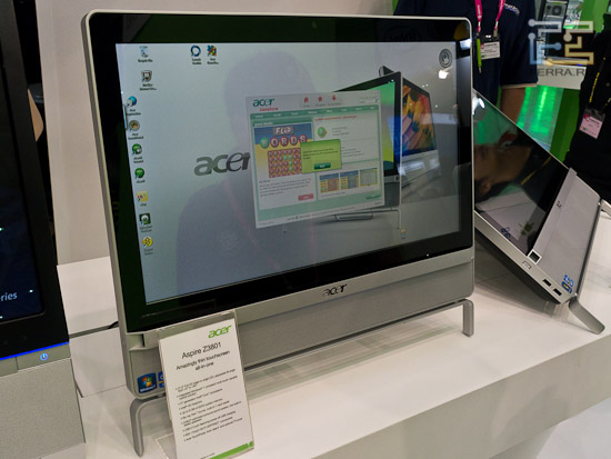 Новый вид моноблоков Acer Aspire Z3801