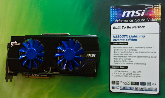 MSI N580GTX Lightning Xtreme Edition
