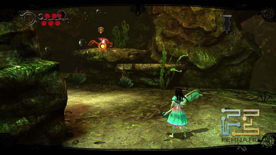 Для удобства игроков в Alice: Madness Returns есть система автоприцеливания, помогающая быстро среагировать на врагов