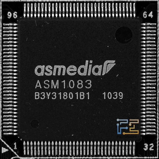 ASMedia ASM1083 - популярный чип на платах Intel 6-series