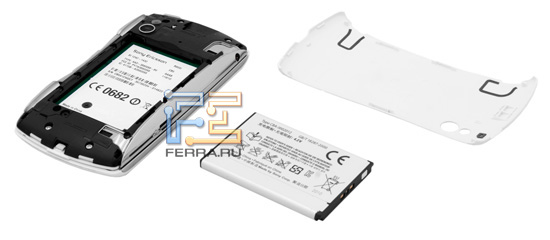 Батарея и задняя крышка Sony Ericsson Xperia Play
