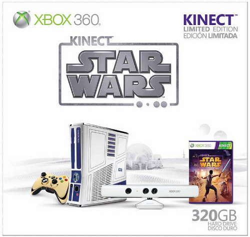 Xbox 360 Limited Edition Kinect Star Wars