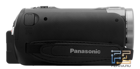 Правая боковая граница корпуса Panasonic HDC-SD800