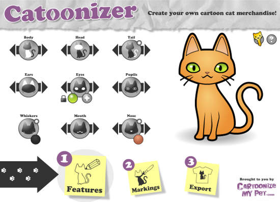 ������� �������� ����� Catoonizer