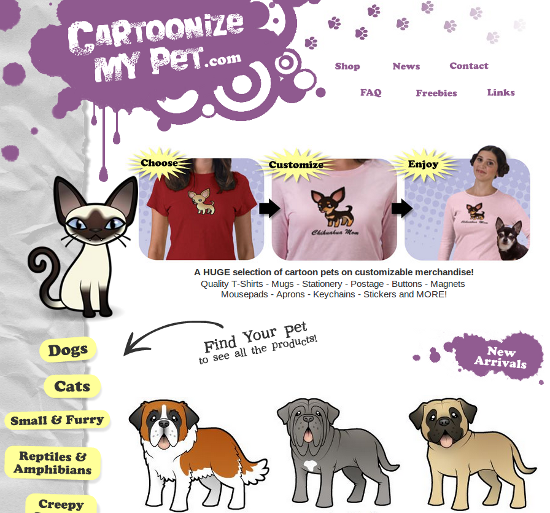 ������� �������� ������� CartoonizeMyPet