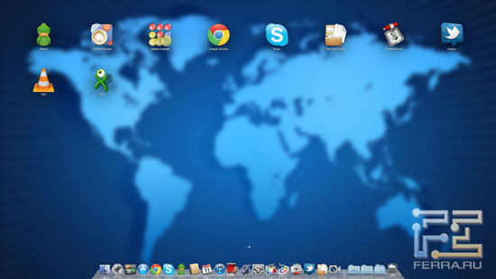 LaunchPad в Mac OS X Lion