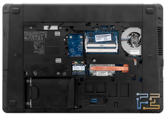 Возможности обновления HP ProBook 4530s