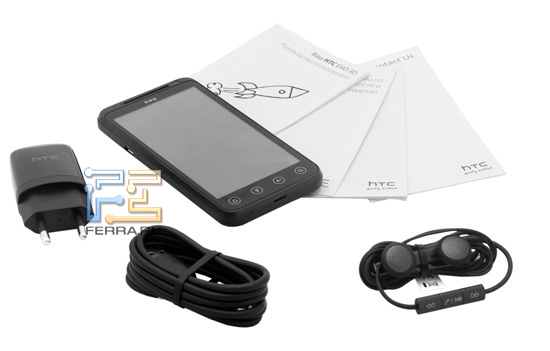 Комплектация HTC Evo 3D
