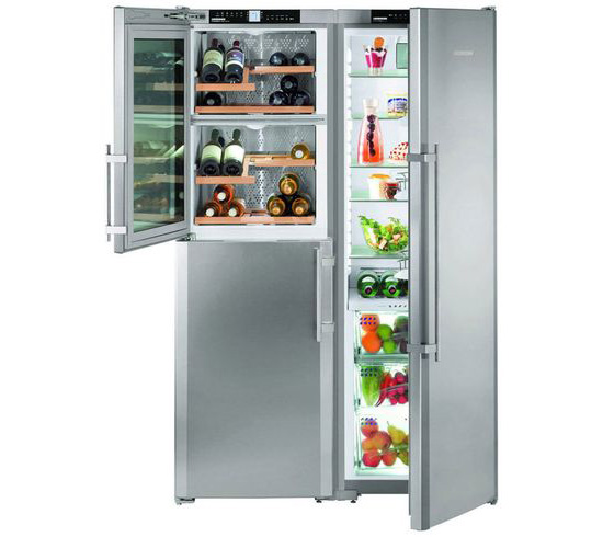 Холодильник-шкаф (или side-by-side) Liebherr SBSes 7165 