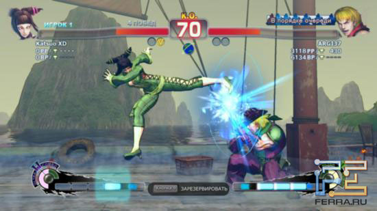 Сидение в блоке основа любой защиты в Super Street Fighter 4 Arcade Edition