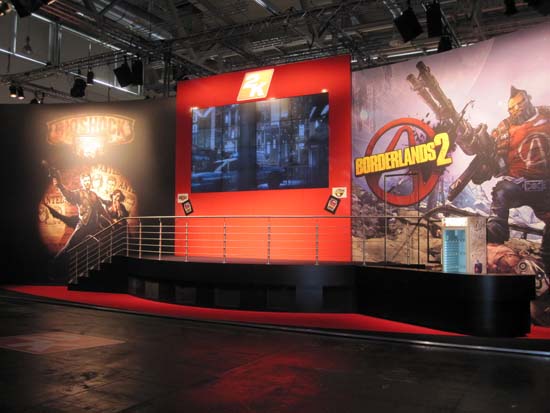 Издательство Take-Two на GamesCom 2011 привезло три безусловных хита ДюФю Noire, Borderlands 2 и BioShock: Infinite