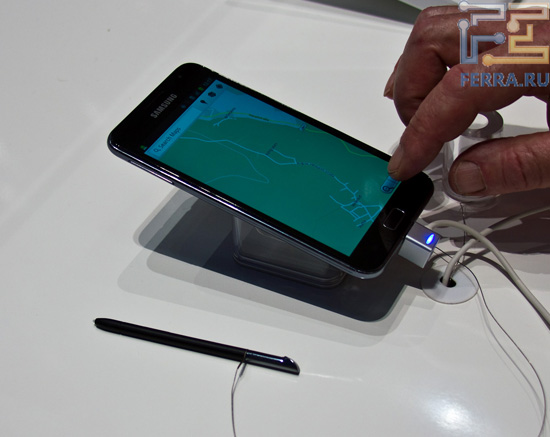 Samsung Galaxy Note � ����� ��� ����������� �����