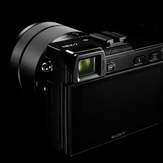 Sony NEX-5N – электронный OLED-видоискатель