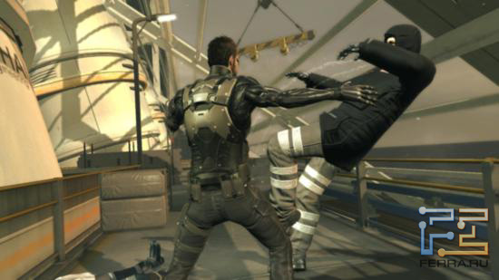В рапиде расправы Адама над врагами в Deus Ex: Human Revolution особенно красивы