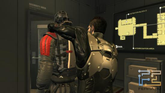 За более чем двадцать часов игры в Deus Ex: Human Revolution, не довелось увидеть повторения приемов у Адама Дженсена каждый раз герой вырубает охрану по-разному