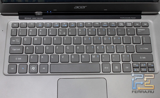 Клавиатурный блок Acer Aspire S3