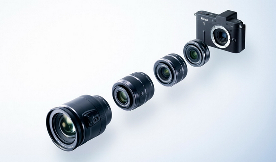 Nikon 1 V1 и четыре объектива