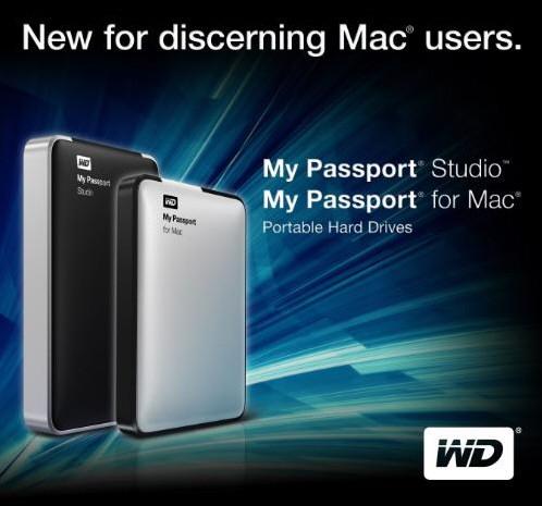 WD My Passport Studio и My Passport for Mac
