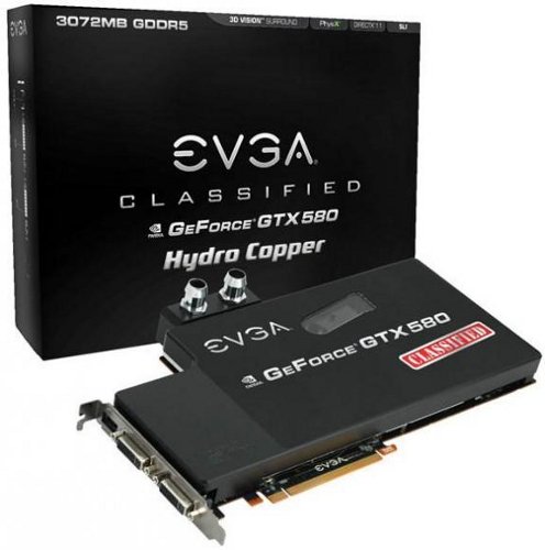 EVGA GeForce GTX 580 Classified Hydro Copper