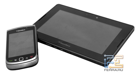 BlackBerry Playbook ������ � ������� ������ &mdash; ���������� BlackBerry Torch