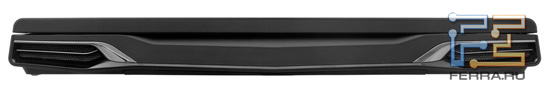 Передний торец Dell Alienware M17x R3