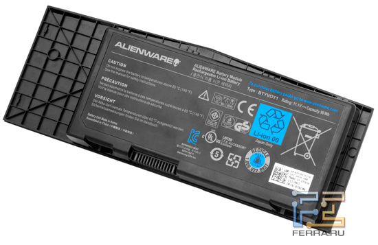 Аккумулятор Dell Alienware M17x R3