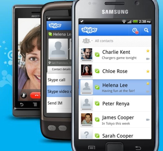 Skype 2.5 для Android