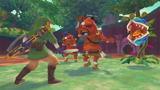 Tokyo Game Show 2011 - The Legend of Zelda: Skyward Sword уже шестнадцатая по счету экшен/адвенчура о приключениях героя в зеленом колпаке