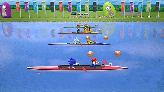 Создатели аркады Mario & Sonic at the London 2012 Olympic Games на Tokyo Game Show 2011 неоднократно подчеркивали, что эта игра будет посвящена настоящим Олимпийским играм, которые пройдут в столице Великобритании