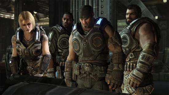 Вот они, спасители человечества по версии Gears of War 3