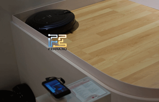 Управляем роботом-пылесосом от LG с помощью телефона