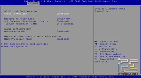 UEFI BIOS на материнской плате Foxconn Rattler