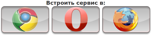 Браузеры, в которые можно встроить Raskladki.net.ru