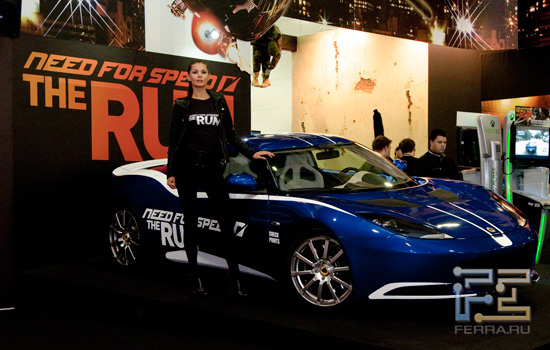 Need For Speed - The Run на Игромире 2011