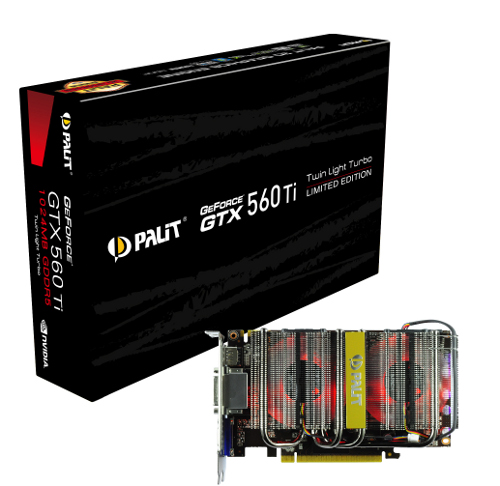 Palit GeForce GTX 560 Ti Twin Light Turbo Limited Edition