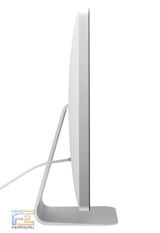 Apple Thunderbolt Display. Вид слева