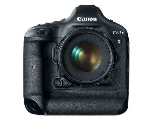 Canon EOS-1D X. Вид спереди